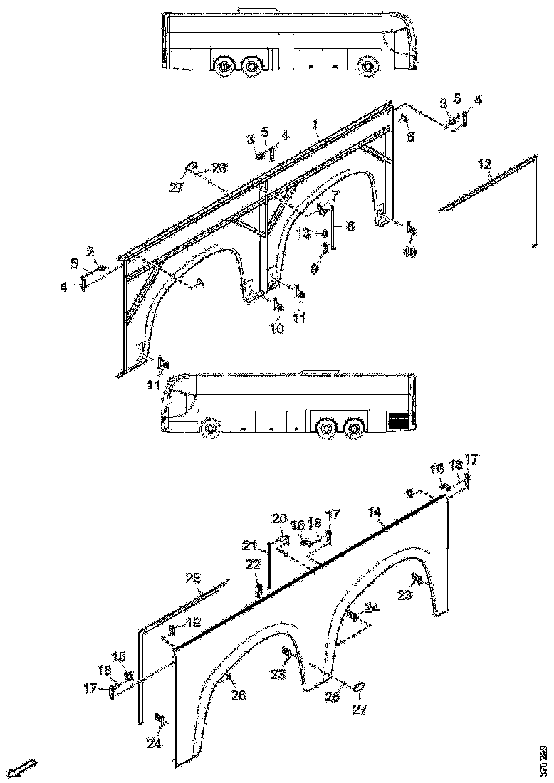 Buy 2541265 WHEEL HOUSING HATCH SCANIA