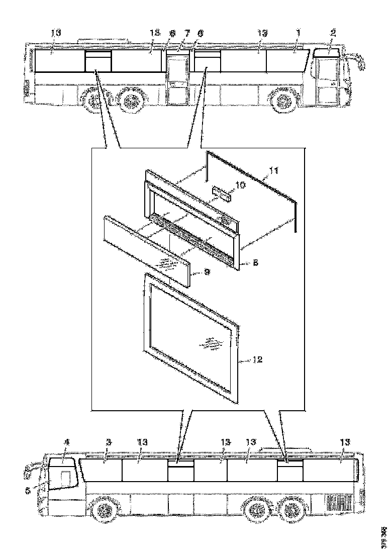 Buy 2543432 SIDE WINDOW SCANIA