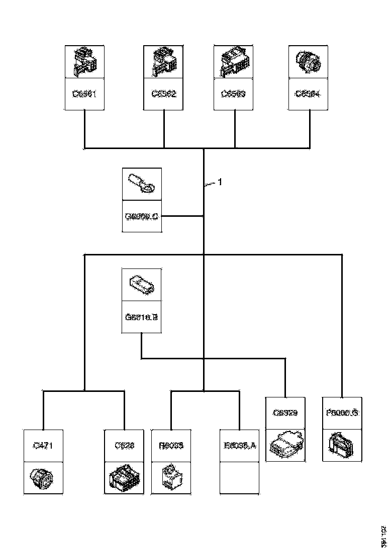 Buy 2543526 CABLE HARNESS SCANIA