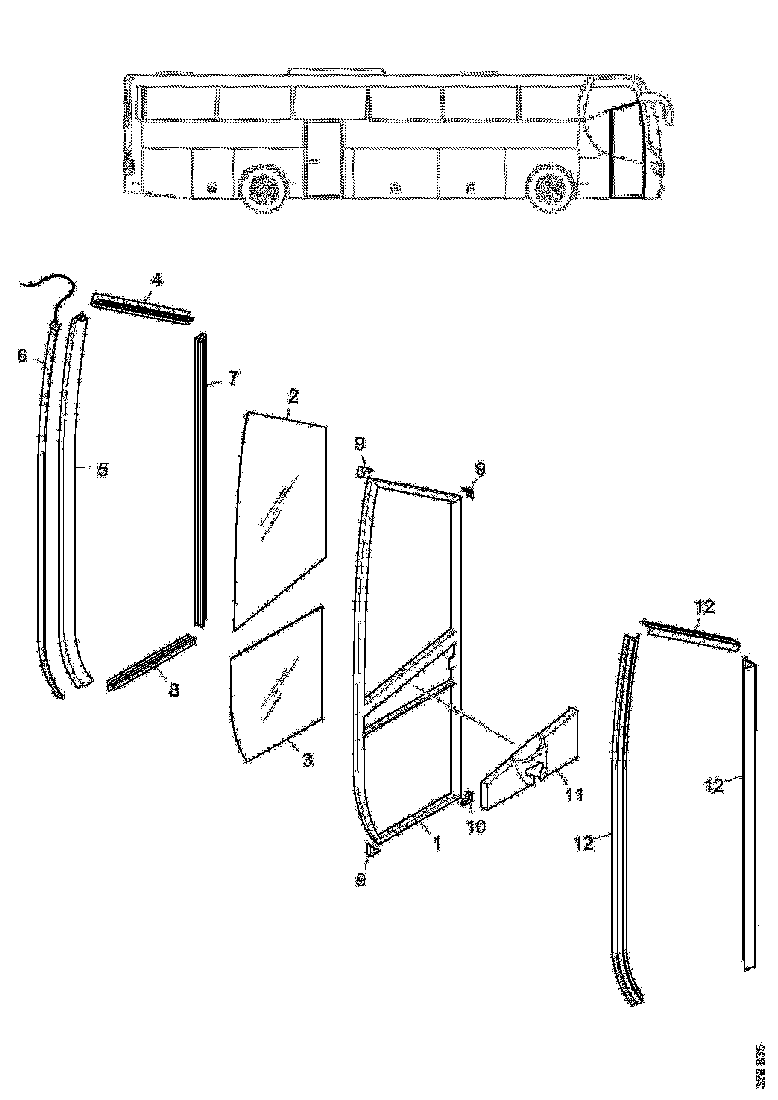 Buy 2546611 DOOR WINDO SCANIA