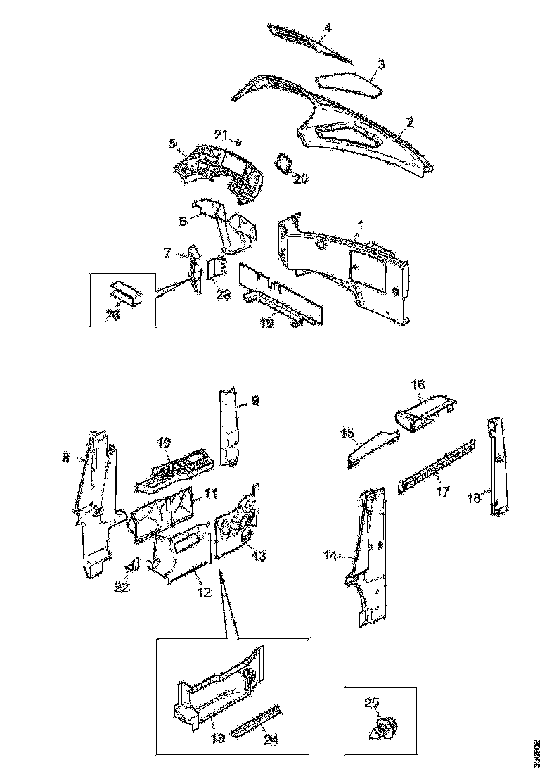 Buy 2546782 WINDOW PANEL SCANIA