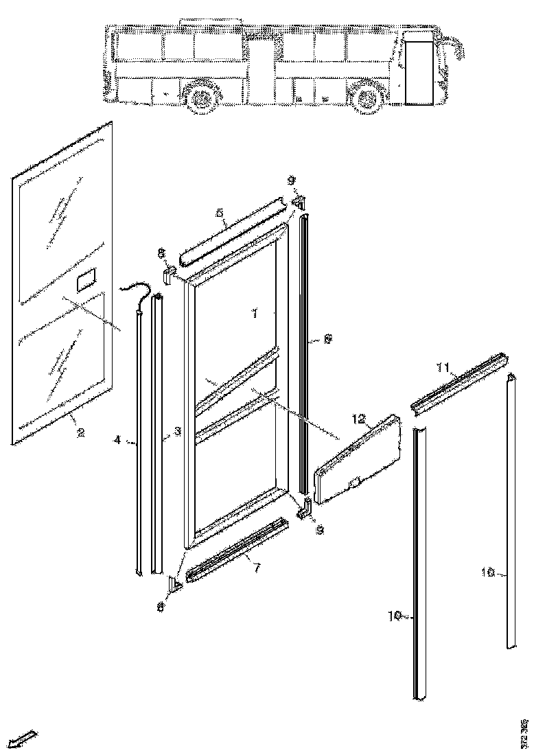 Buy 2549340 DOOR WINDO SCANIA