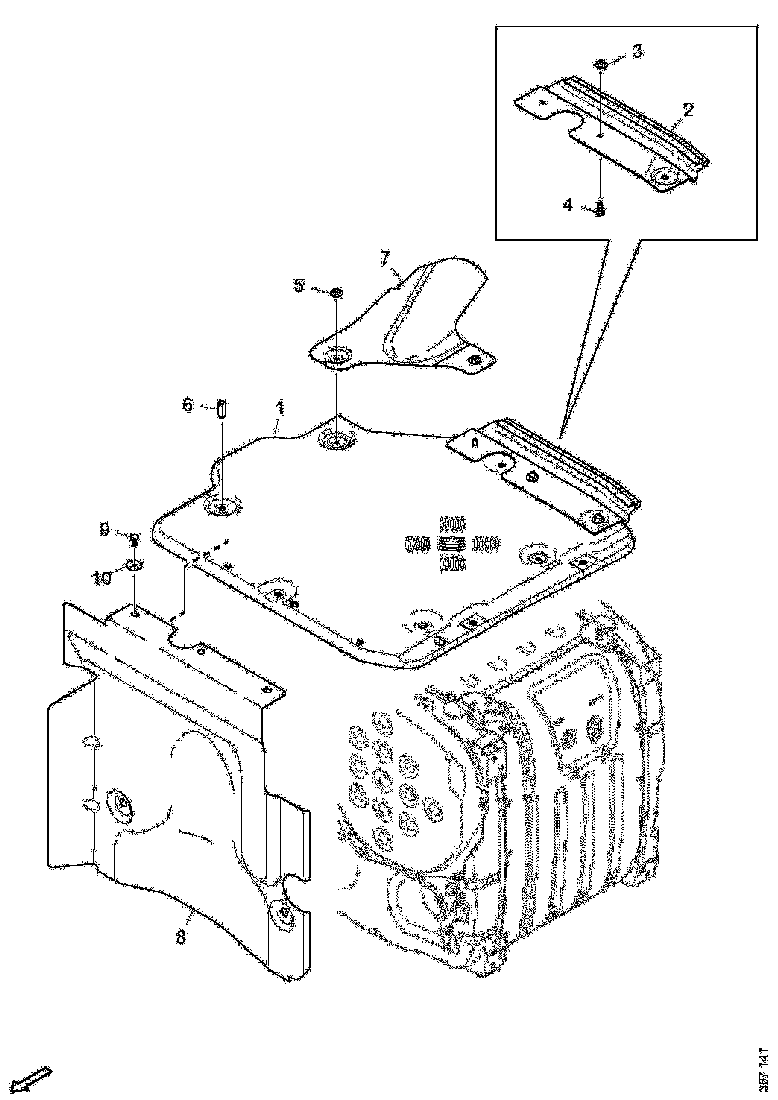 Buy 2551485 HEAT COVER SCANIA