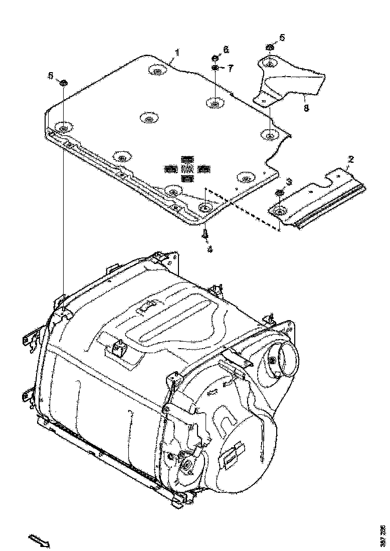 Buy 2551488 HEAT COVER SCANIA