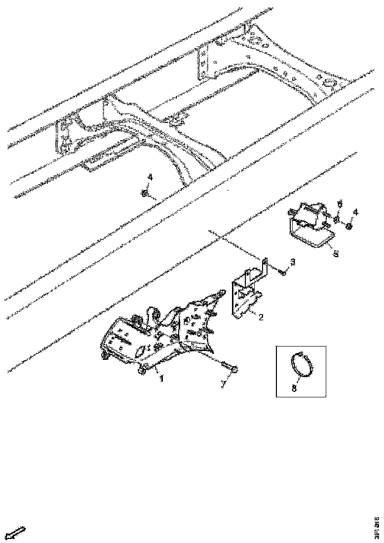 Buy 2551829 GUIDE RAIL SCANIA