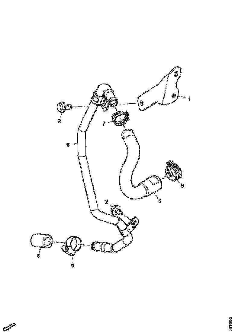 Buy 2554282 COOLANT HOSE SCANIA