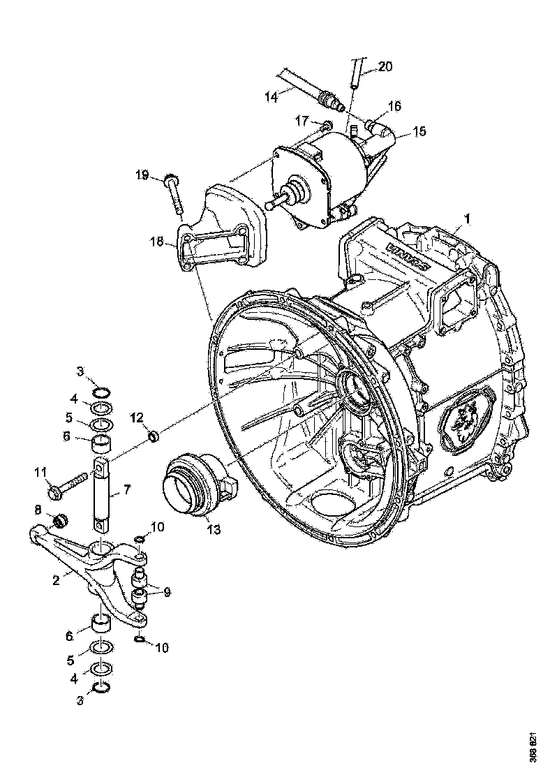 Buy 2555088 CLUTCH SERVO SCANIA