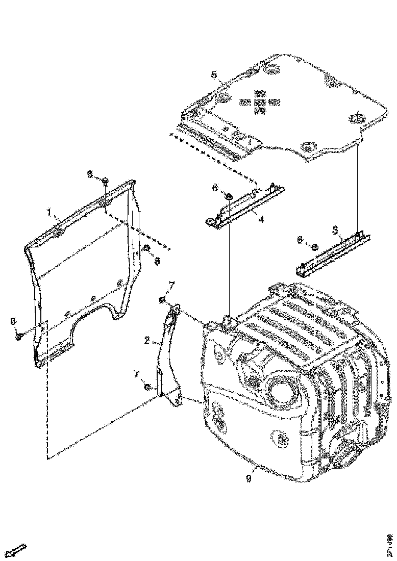 Buy 2560513 HEAT SHIELD SCANIA