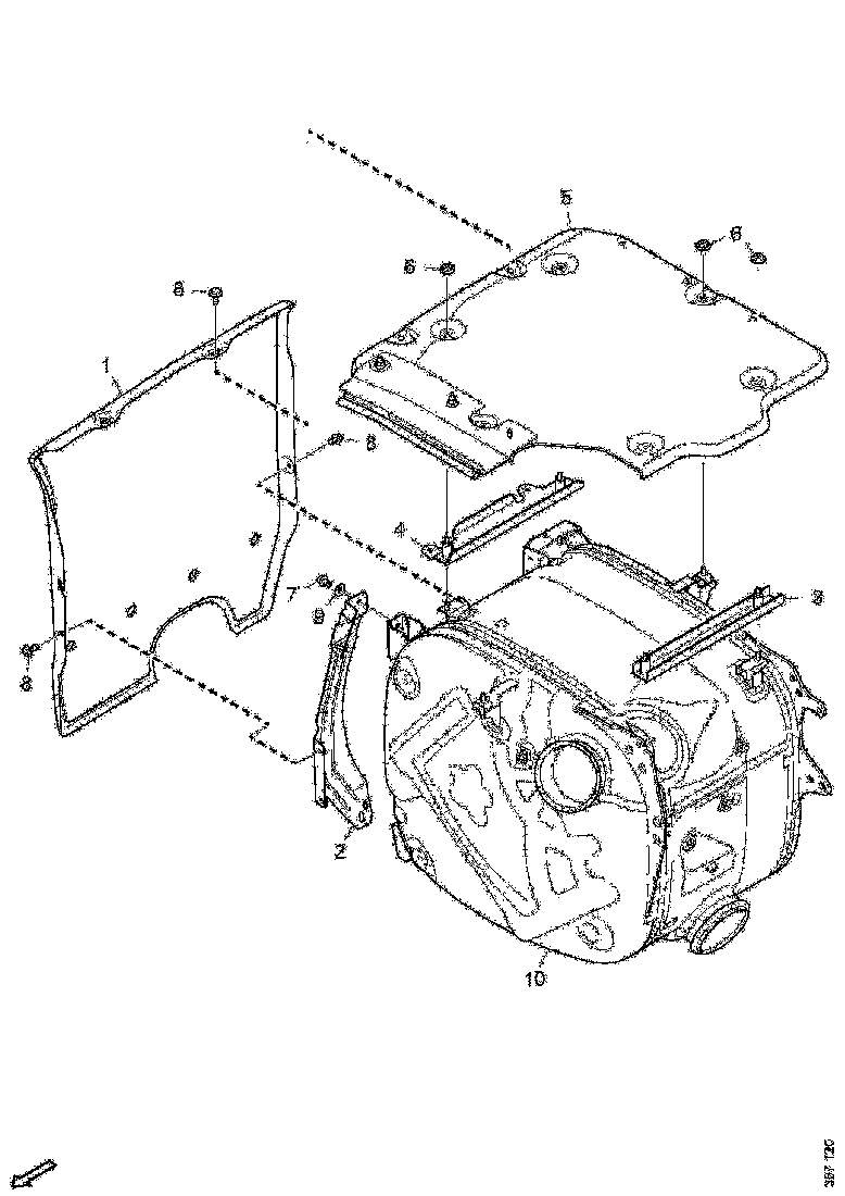 Buy 2560514 HEAT SHIELD SCANIA