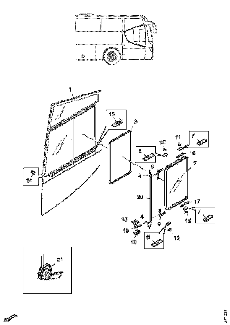 Buy 2562438 DRIVER'S WINDOW SCANIA