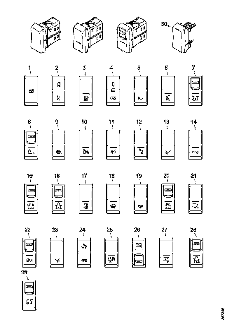 Buy 2563316 SWITCH SCANIA