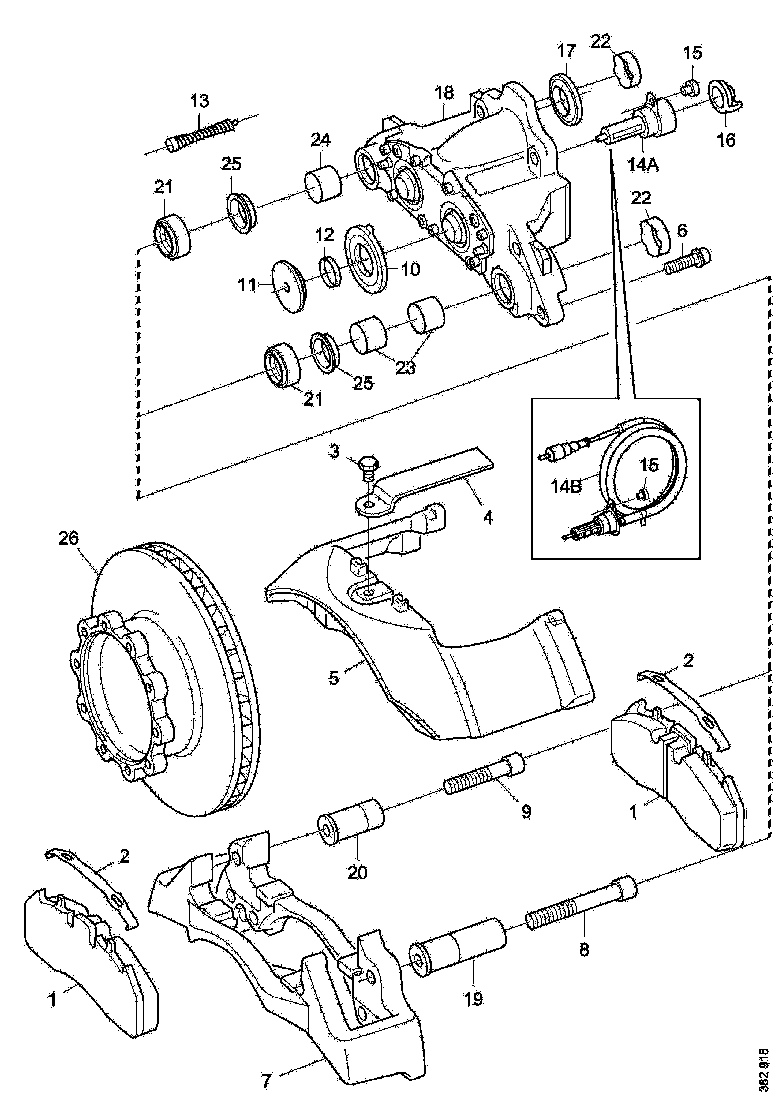 Buy 2564032 BRAKE CALIPER SCANIA