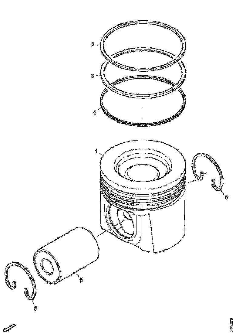 Buy 2564279 PISTON SCANIA