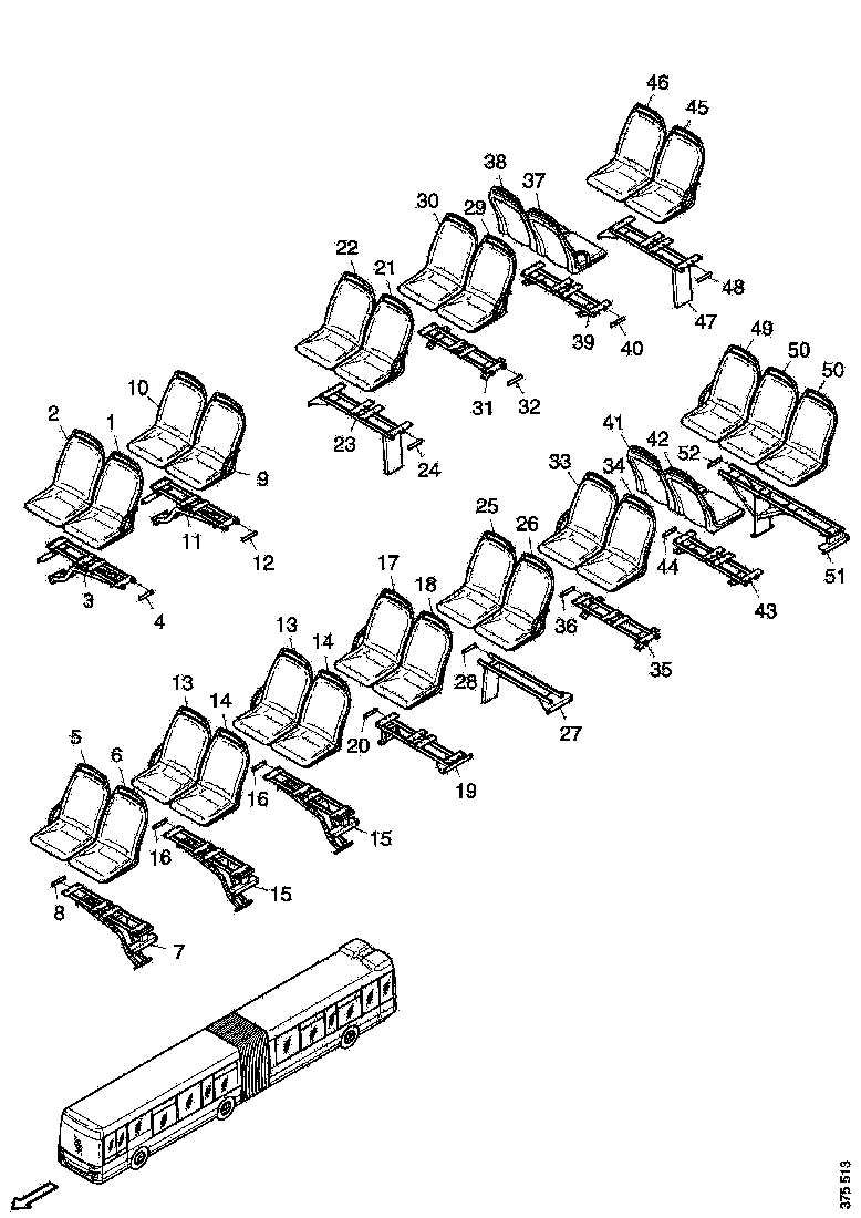 Buy 2565044 SEAT ATTAC SCANIA