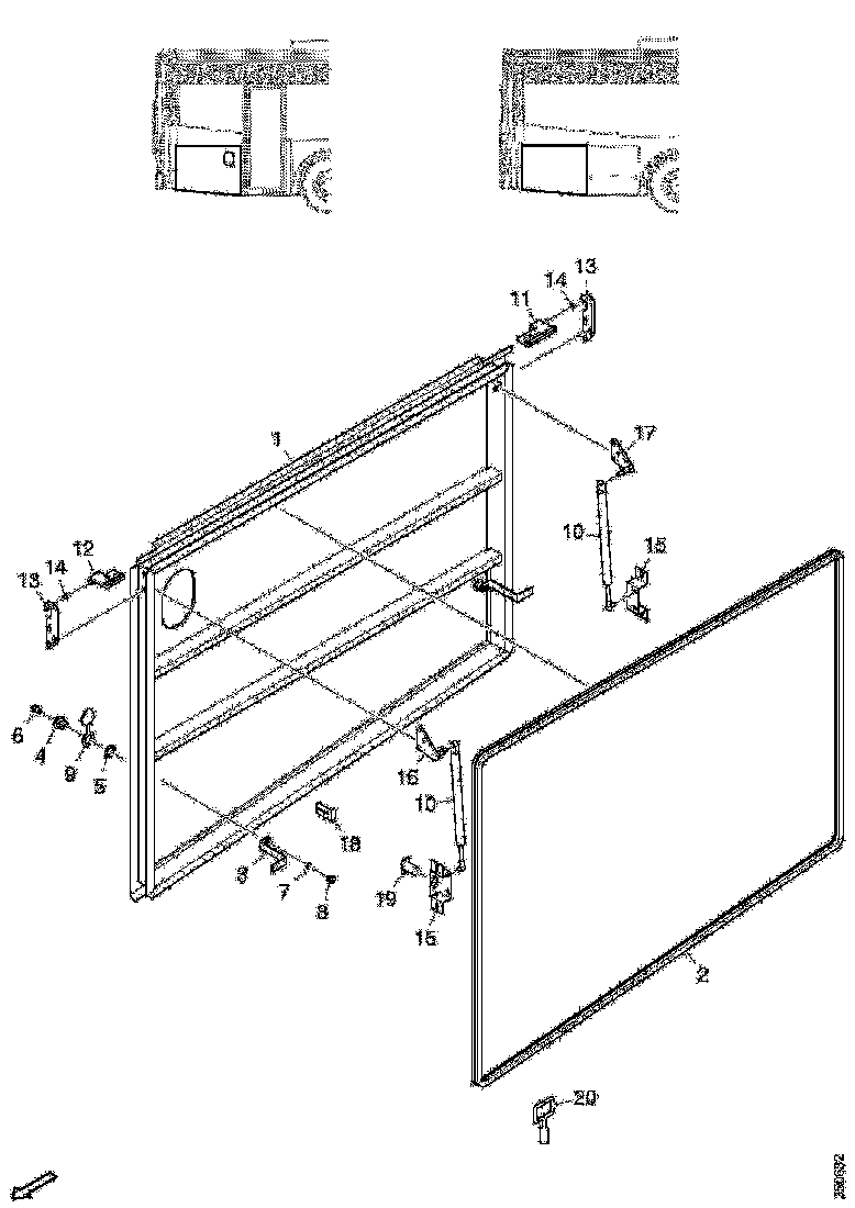 Buy 2567413 INSPECTION HATCH SCANIA