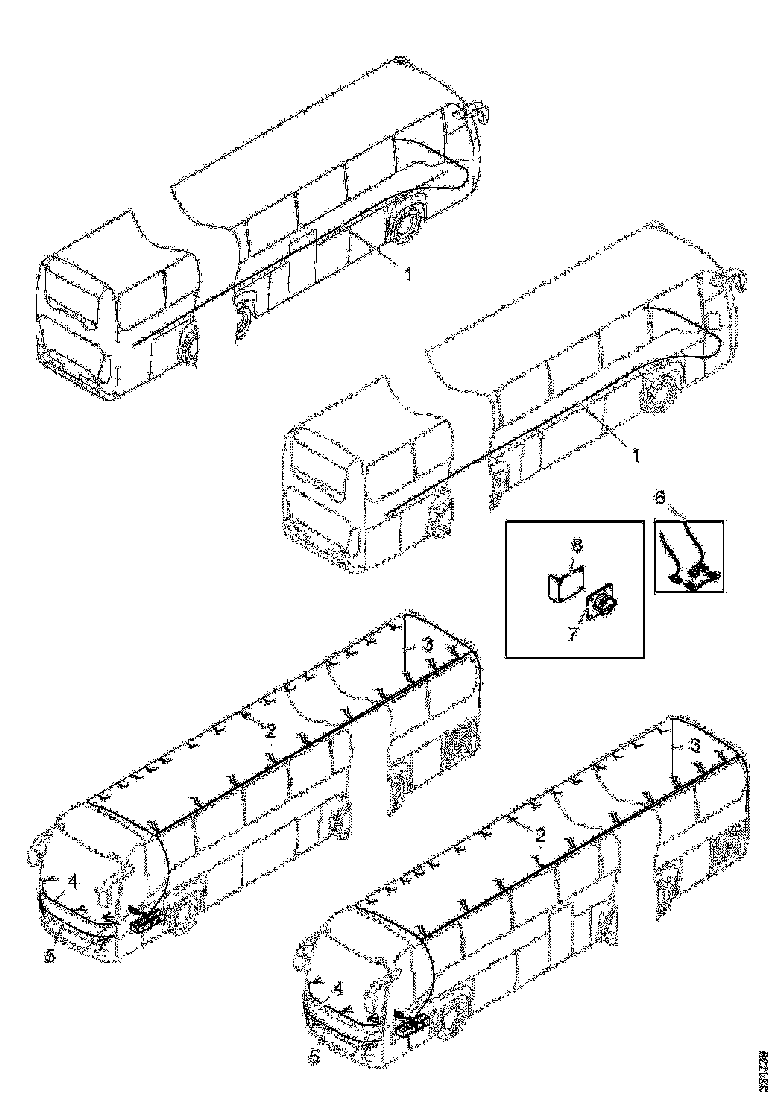 Buy 2569057 CABLE HARNESS SCANIA