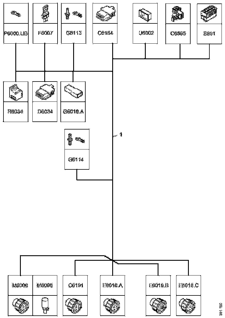 Buy 2571253 CABLE HARNESS SCANIA