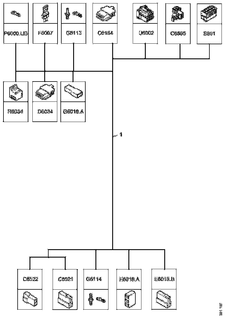 Buy 2571333 CABLE HARNESS SCANIA
