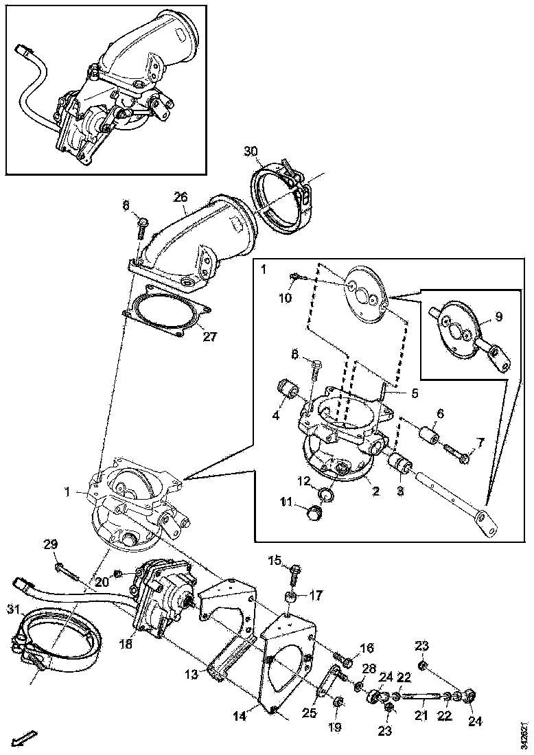 Buy 2571855 EXHAUST BRAKE SCANIA