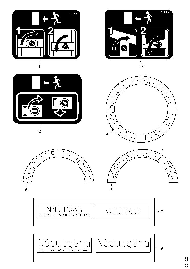 Buy 2577124 STICKER SCANIA