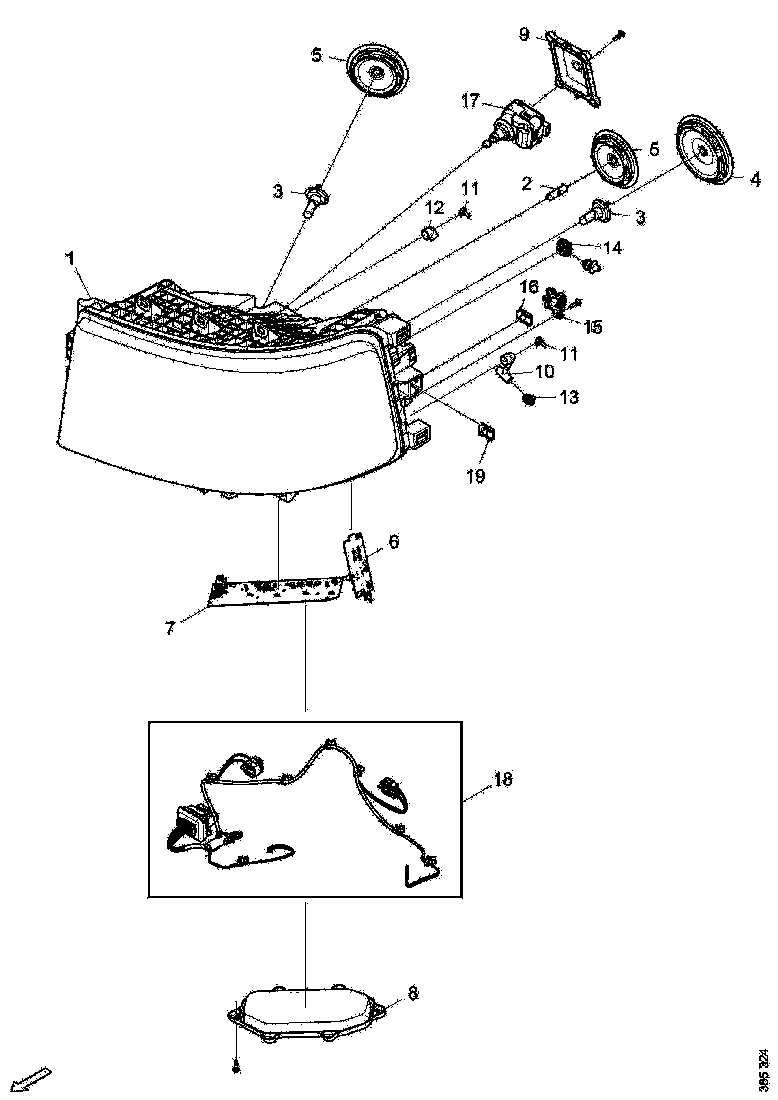 Buy 2580438 GENUINE SCANIA SPARE PARTS (N) SCANIA
