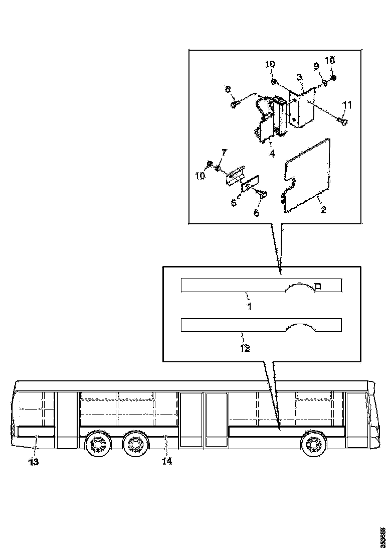 Buy 2596849 STIFFERING PLATE SCANIA
