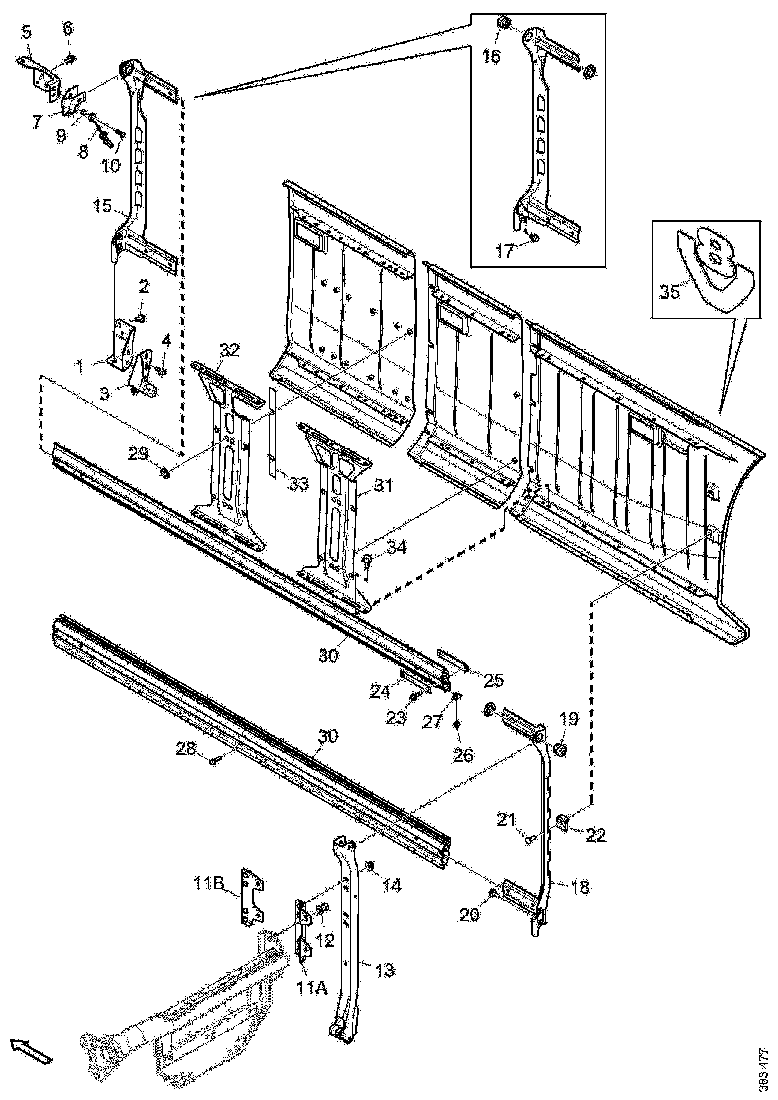 Buy 2599356 BEAM SCANIA