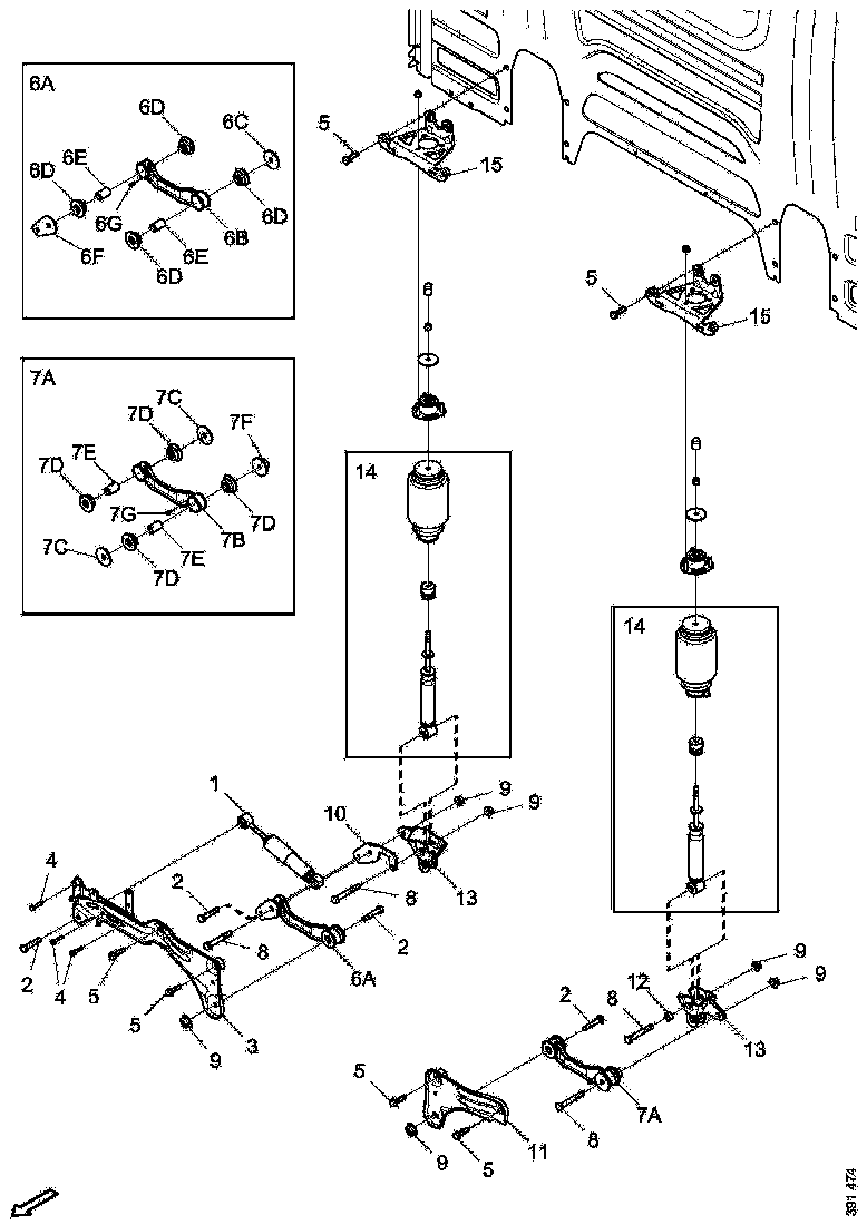 Buy 2608574 LATERAL BRACKET BRACKET SCANIA