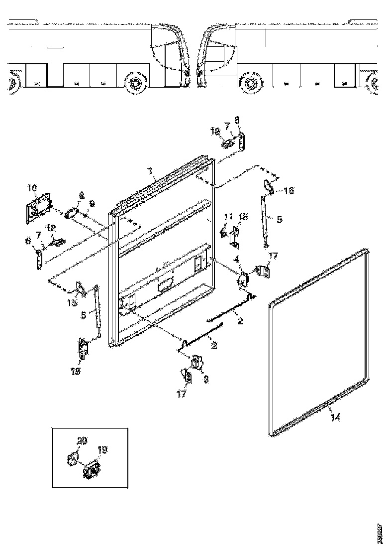 Buy 2610363 INSPECTION HATCH SCANIA