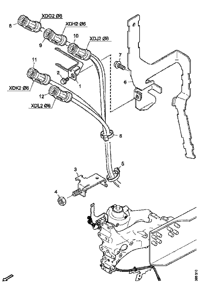 Buy 2612067 BRACKET SCANIA