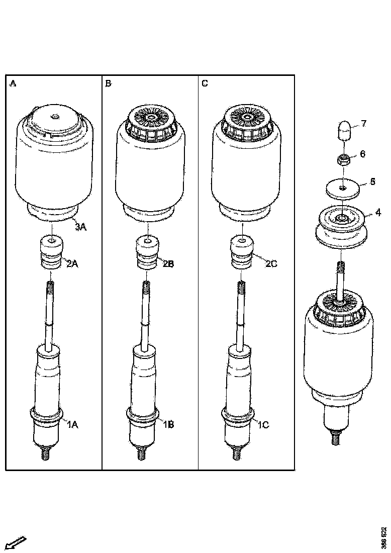 Buy 2613648 SHOCK ABSORBER SCANIA