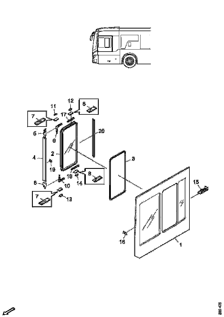 Buy 2621056 HINGE SCANIA