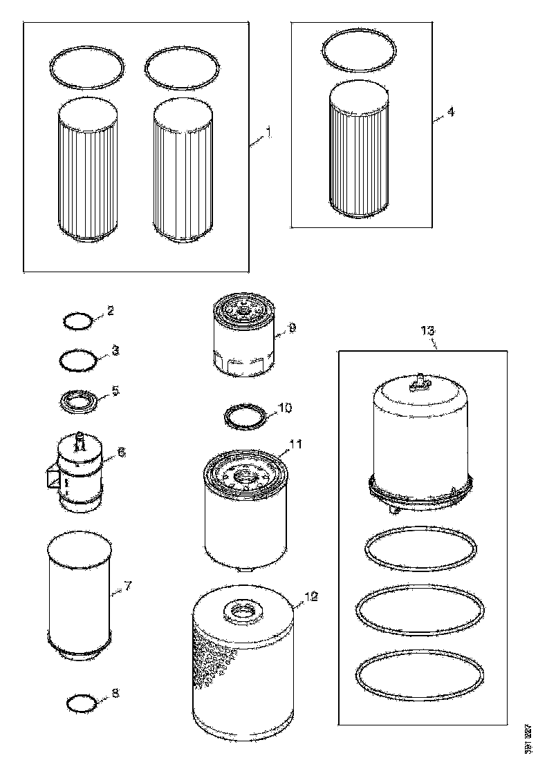 Buy 2659264 MAINTENANCE KIT SCANIA
