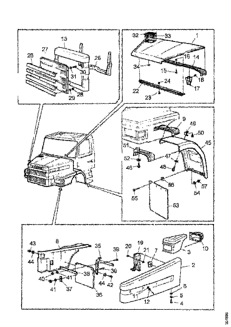 Buy 289200 FRONT PIECE SCANIA