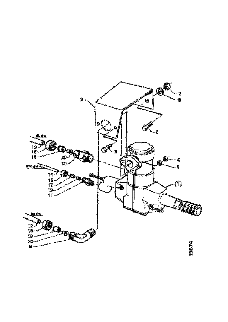 Buy 291186 BRACKET SCANIA