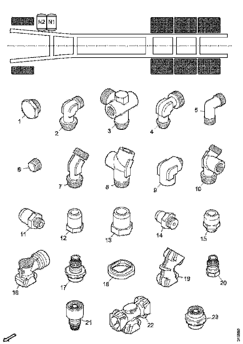 Buy 307223 T-NIPPLE SCANIA