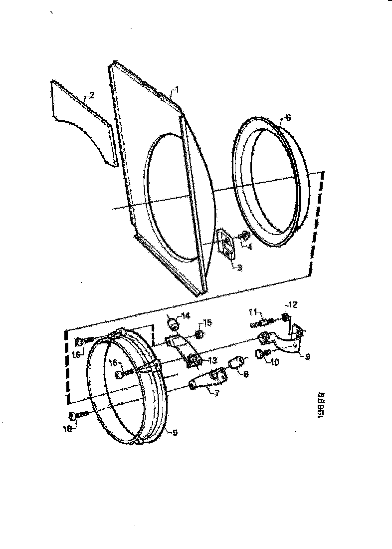Buy 320684 FAN CASING SCANIA