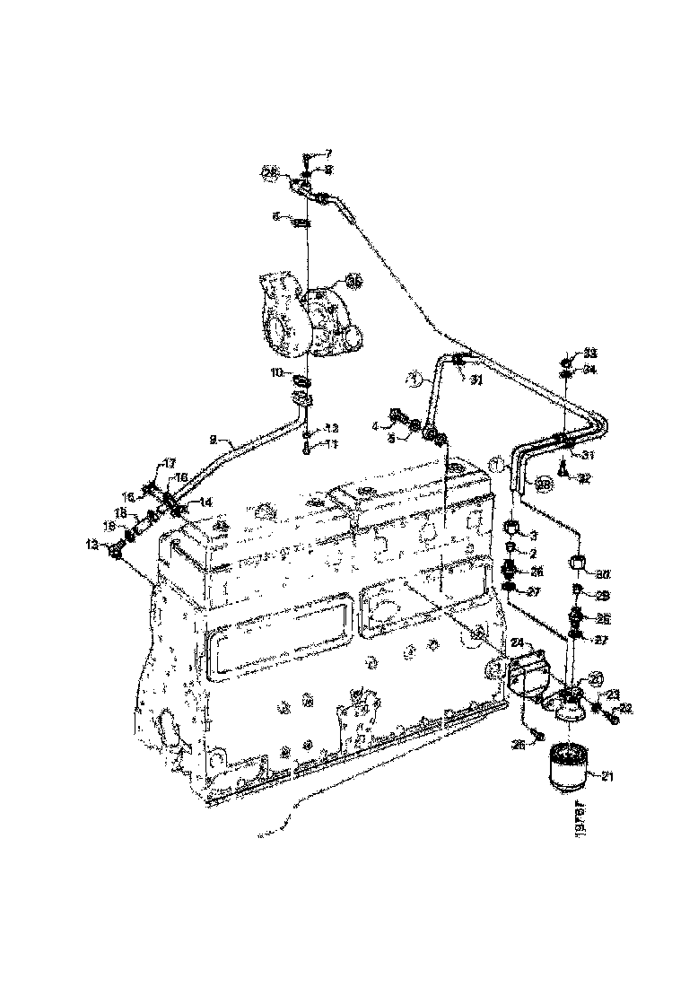 Buy 325533 LUBRICATION PIPE SCANIA
