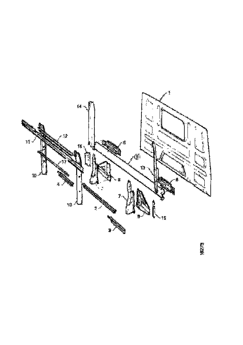 Buy 329117 WALL MEMBER SCANIA
