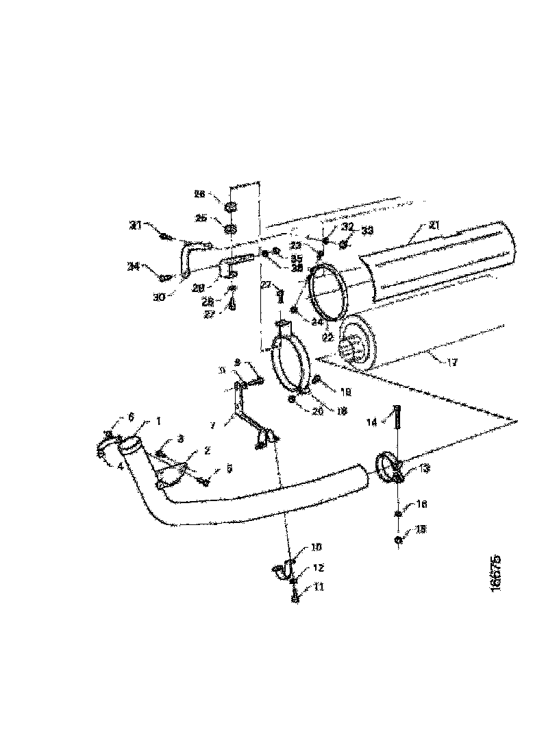 Buy 338869 EXHAUST PIPE SCANIA