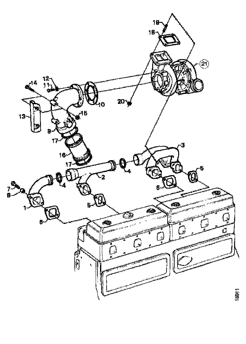 Buy 340351 EXHAUST MANIFOLD SCANIA