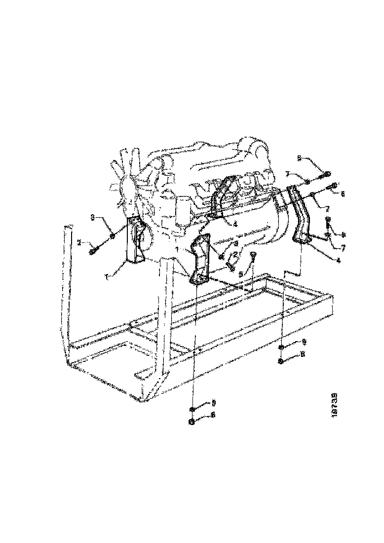 Buy 344956 ENGINE BRACKET SCANIA