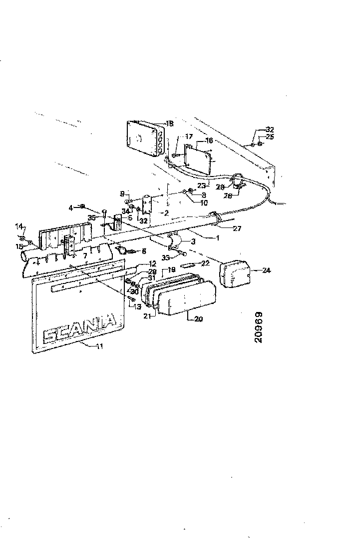 Buy 351605 BRACKET SCANIA