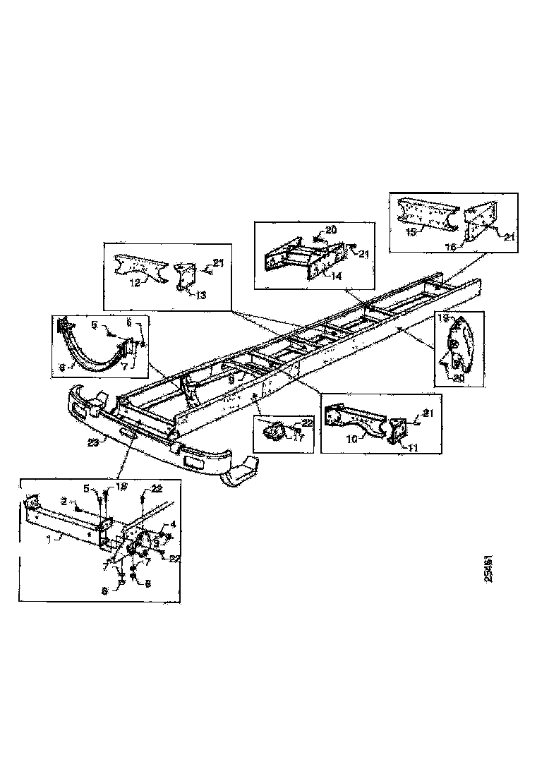 Buy 352705 CROSS MEMBER SCANIA