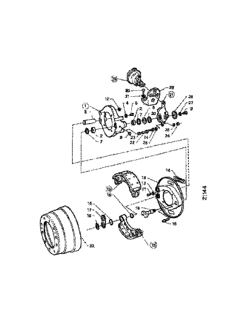 Buy 360564 BRAKE DRUM SCANIA