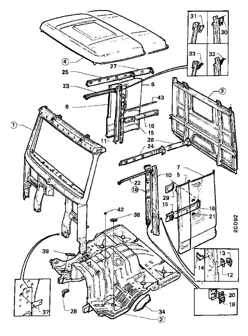 Buy 361353 SIDE WALL STRUCTURE SCANIA
