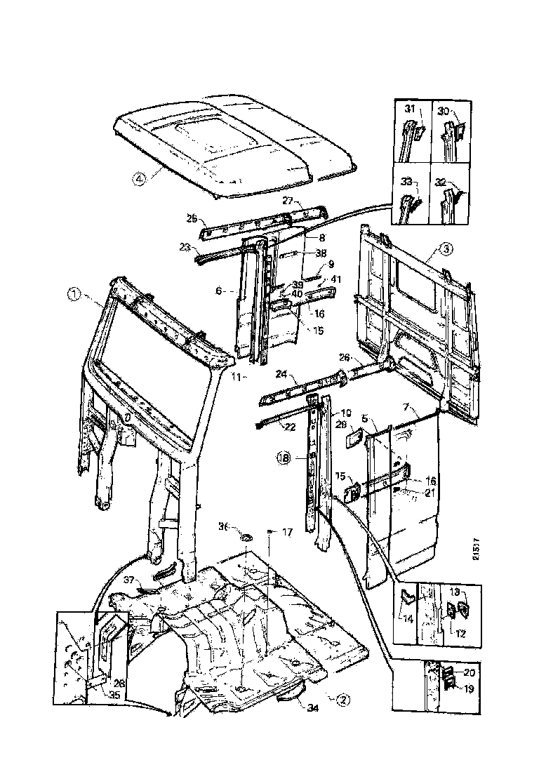 Buy 361360 SIDE WALL STRUCTURE SCANIA