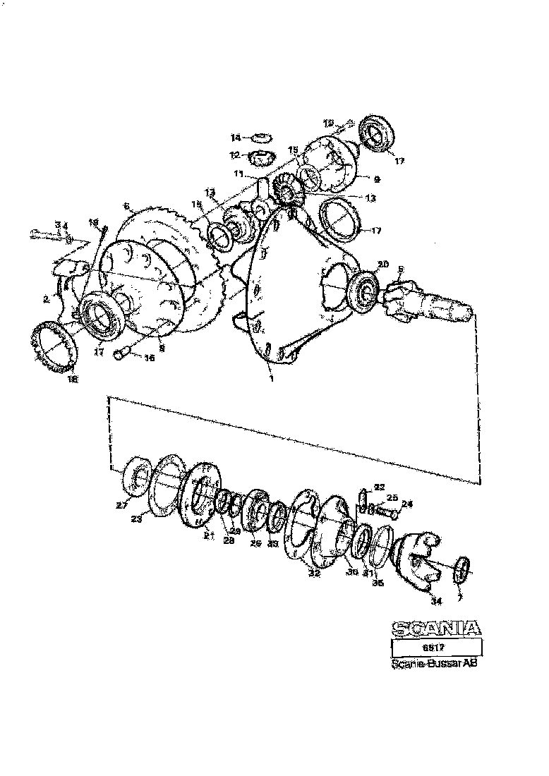 Buy 362076 ROLLER BEARING SCANIA