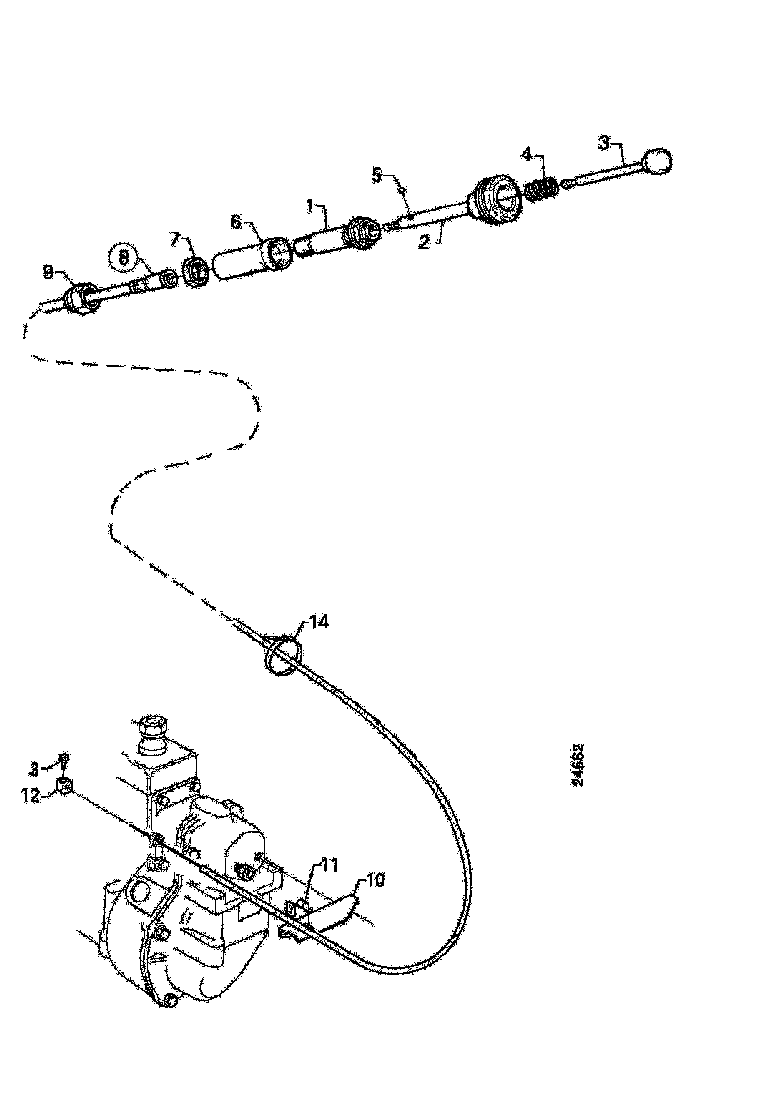 Buy 365162 CABLE CONTROL SCANIA
