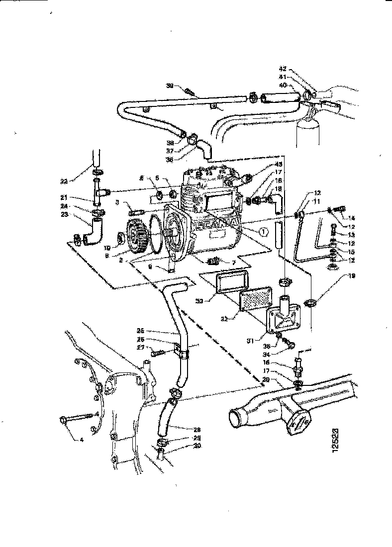 Buy 365979 LUBRICATION PIPE SCANIA
